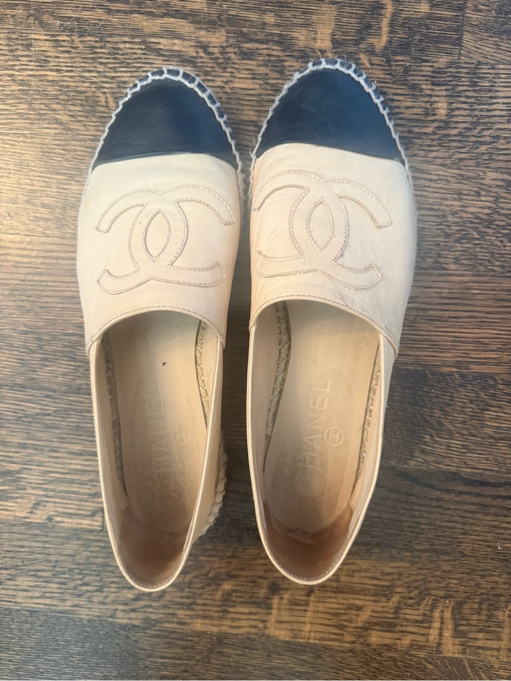 Chanel espadrille 38